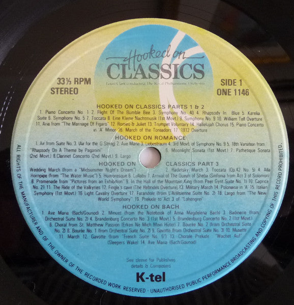 Louis Clark Conducting Royal Philharmonic Orchestra : Hooked On Classics Collection (4xLP, Comp, Box)