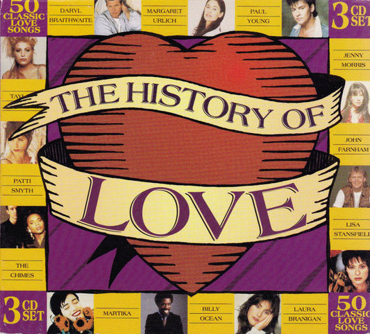 Various : The History Of Love (3xCD, Comp)