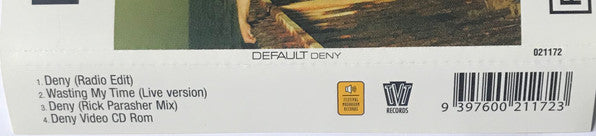 Default (4) : Deny (CD-ROM, Single, Enh)