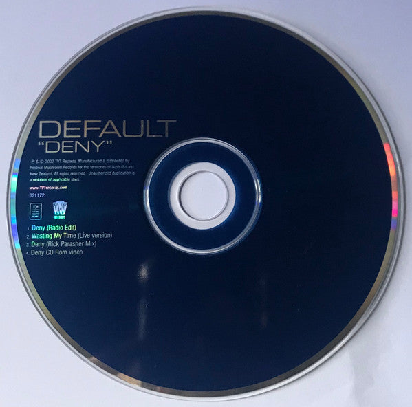 Default (4) : Deny (CD-ROM, Single, Enh)