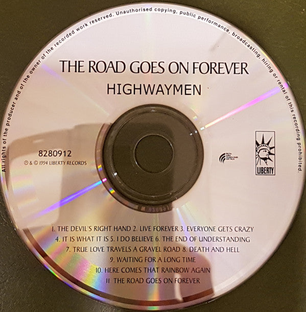 The Highwaymen : The Road Goes On Forever (CD, Album)