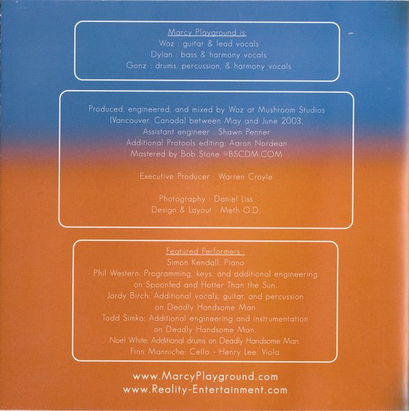 Marcy Playground : MP3 (CD, Album)