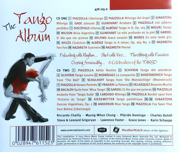 Various : The Tango Album (2xCD, Comp)