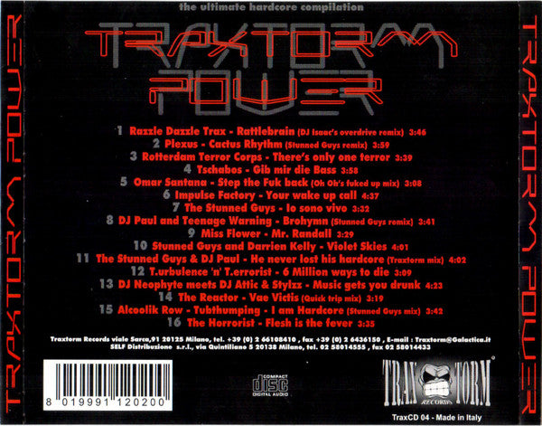 Various : Traxtorm Power (CD, Comp)