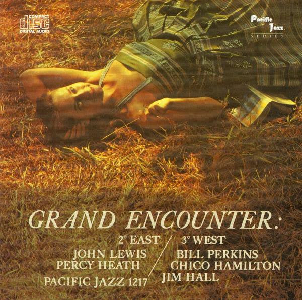 John Lewis (2) : Grand Encounter: 2 Degrees East - 3 Degrees West (CD, Album, Mono, RE)