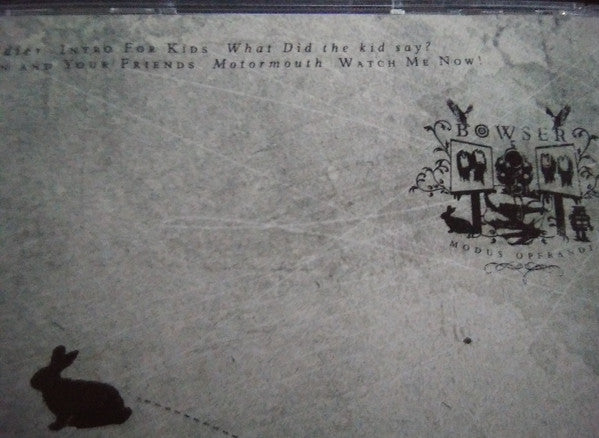 Bowser (5) : Modus Operandi (CD, MiniAlbum)