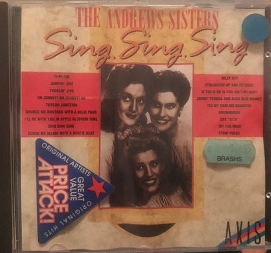 The Andrews Sisters : Sing, Sing, Sing (CD, Comp, Mono)