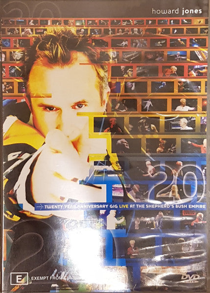 Howard Jones : 20th Anniversary Concert At The Shepherd's Bush Empire (2xDVD-V, PAL)