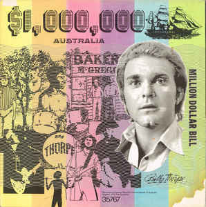 Billy Thorpe : Million Dollar Bill (CD, Album, RE)