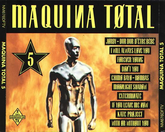 Various : Maquina Total 5 (2xCD, Comp, P/Mixed)