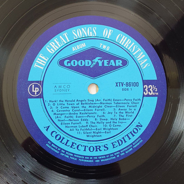 Various : The Great Songs Of Christmas (LP, Album, Comp)