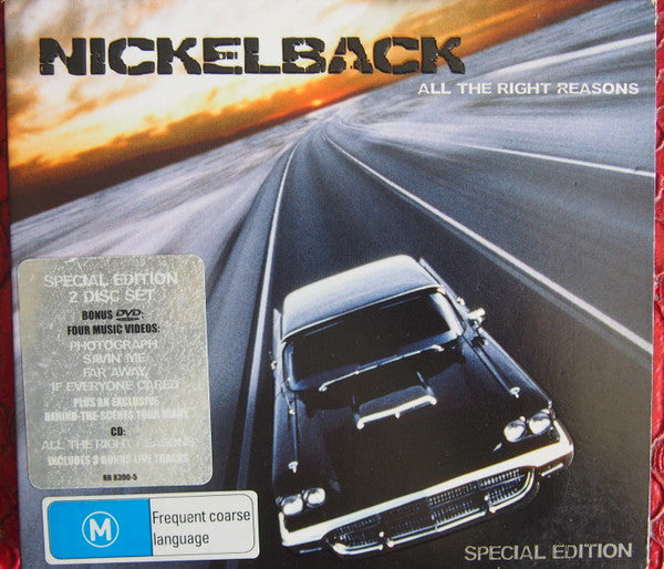 Nickelback : All The Right Reasons (CD, Album + DVD-V + RE, S/Edition, Dig)