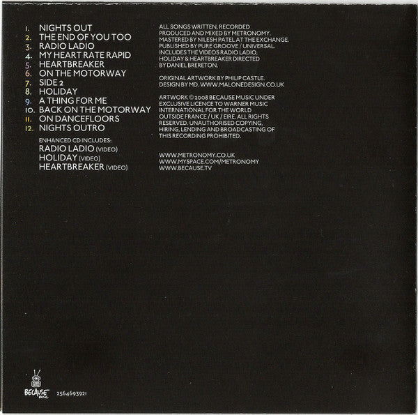 Metronomy : Nights Out (CD, Album, Enh)