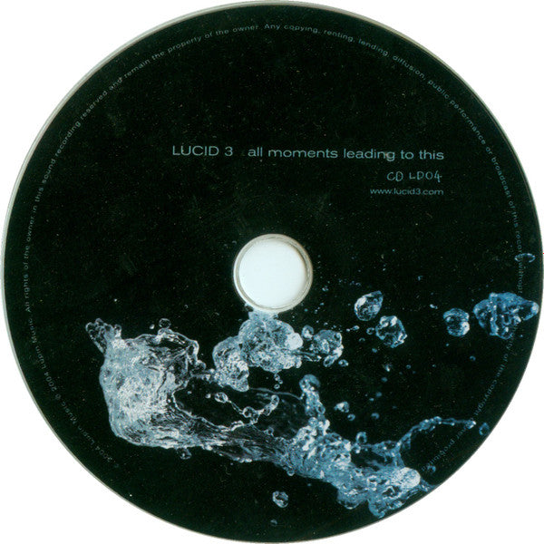 Lucid 3 : All Moments Leading To This (CD, Album)