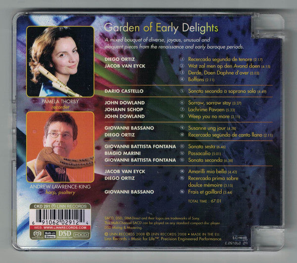 Pamela Thorby, Andrew Lawrence-King : Garden Of Early Delights (SACD, Hybrid, Multichannel, Album)