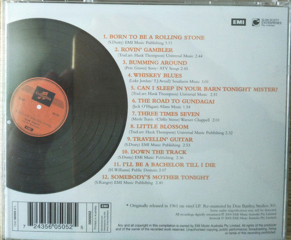 Slim Dusty : Songs For Rolling Stones (CD, Album)
