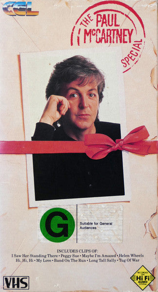 Paul McCartney : The Paul McCartney Special (VHS, PAL)