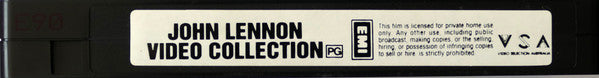 John Lennon : The John Lennon Video Collection (VHS, Comp, PAL)