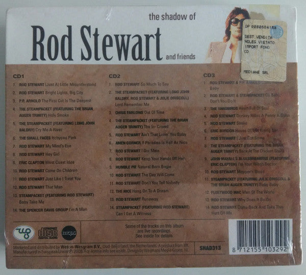 Rod Stewart : The Shadow Of Rod Stewart And Friends (3xCD, Comp + Box)