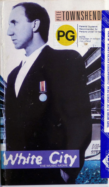 Pete Townshend : White City (The Music Movie) (VHS, PAL)