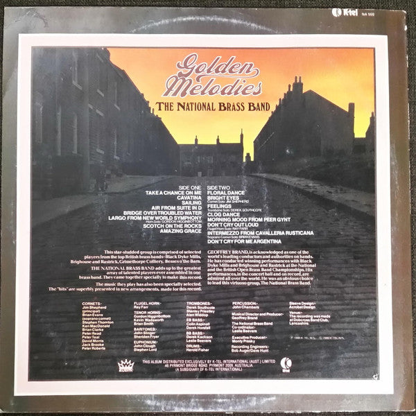 The National Brass Band : Golden Melodies (LP)