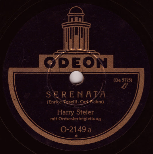 Harry Steier : Serenata / Santa Lucia Luntana (Shellac, 10")