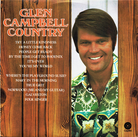 Glen Campbell : Glen Campbell Country (LP, Comp, Gre)
