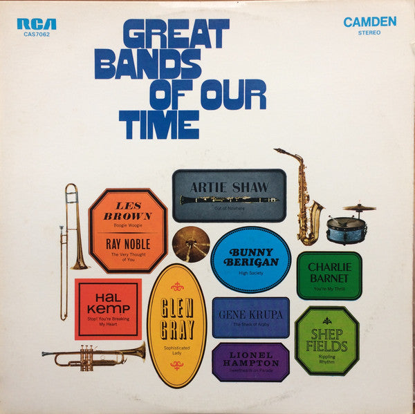 Various : Great Bands Of Our Time (LP, Comp)