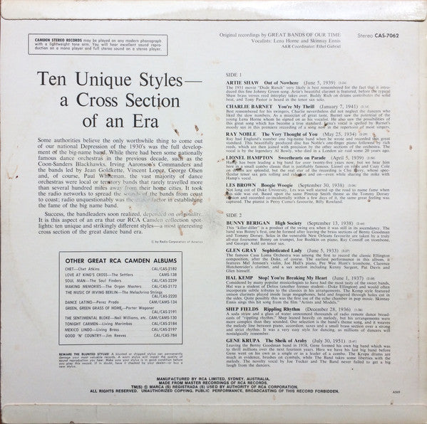 Various : Great Bands Of Our Time (LP, Comp)