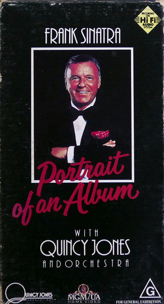 Frank Sinatra With Quincy Jones And Orchestra* : Portrait Of An Album (VHS, PAL)