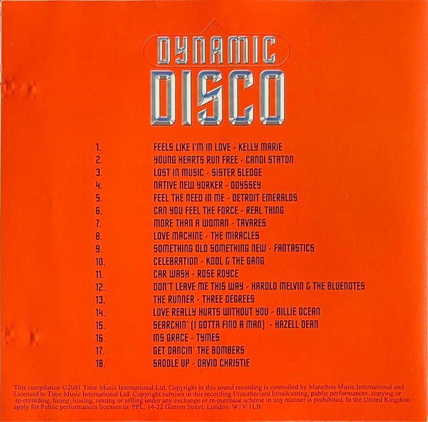 Various : Dynamic Disco (CD, Comp)