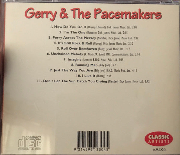Gerry & The Pacemakers : Ferry Across The Mersey (CD, Comp)