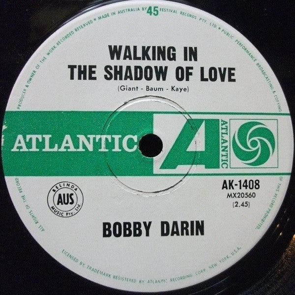 Bobby Darin : Mame / Walking In The Shadow Of Love (7", Single)