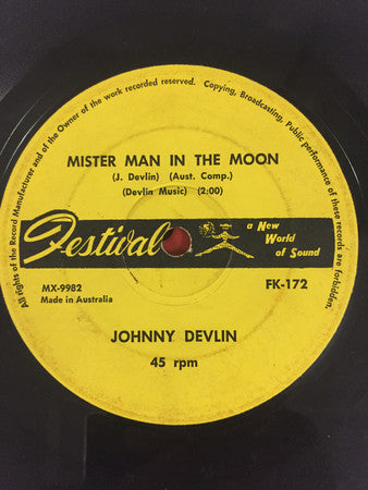Johnny Devlin : Swimmin' Suit  (7", Single)