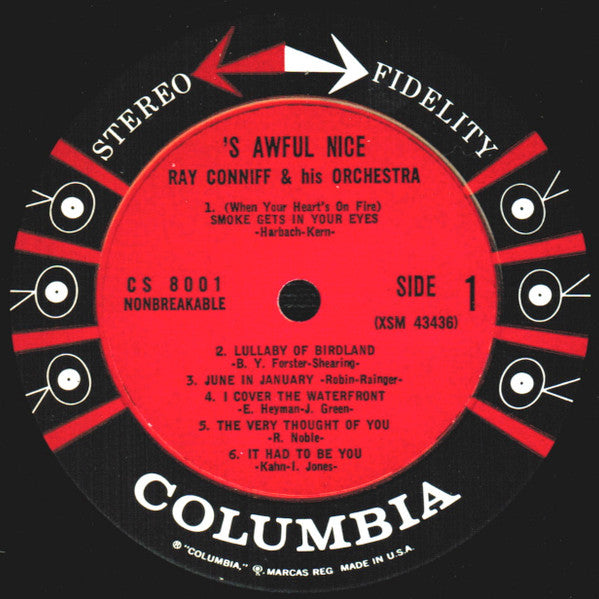 Ray Conniff And His Orchestra* : 'S Awful Nice (LP, Album, Hol)
