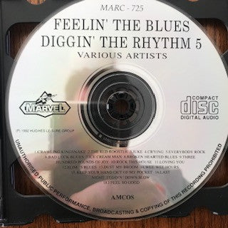 Various : Feelin' The Blues Diggin' The Rhythm 5 (CD, Comp)