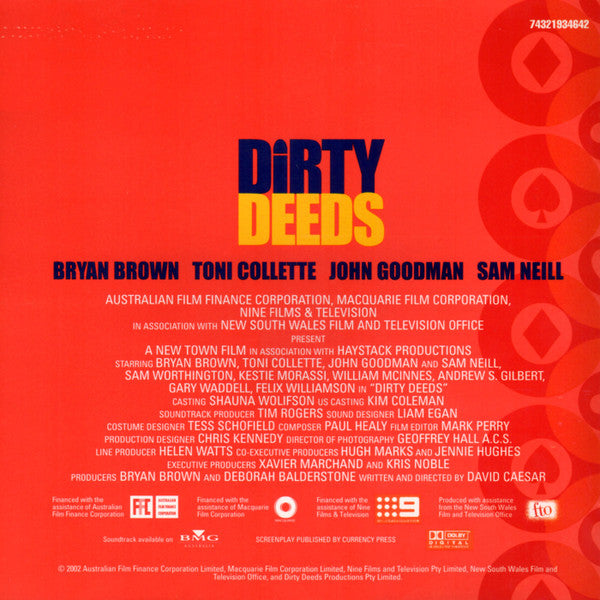 Various : Dirty Deeds (Music From The Motion Picture) (CD, Comp, Red)