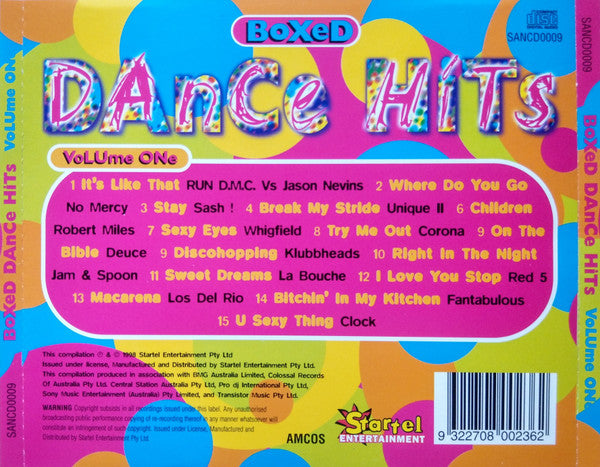 Various : Boxed - Dance Hits - Volume One (CD, Comp)