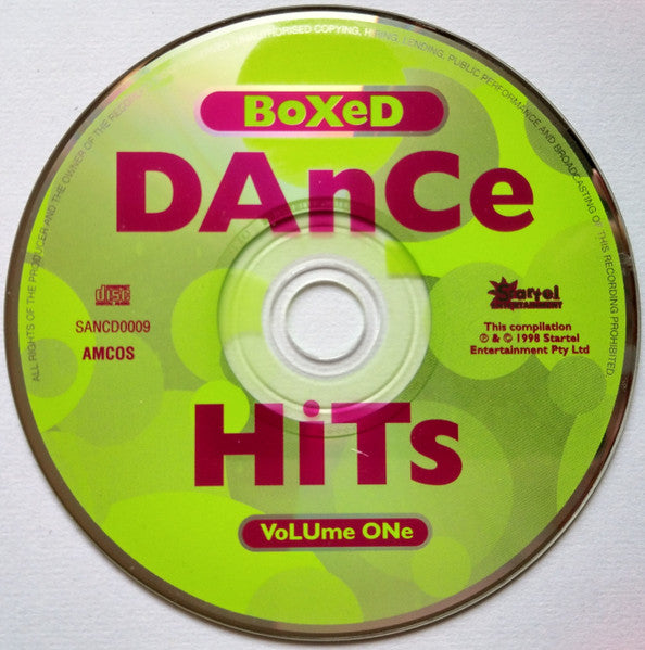 Various : Boxed - Dance Hits - Volume One (CD, Comp)