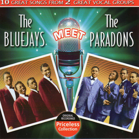 The Blue Jays, The Paradons : The Bluejays Meet The Paradons (CD, Comp)