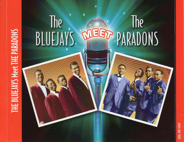 The Blue Jays, The Paradons : The Bluejays Meet The Paradons (CD, Comp)