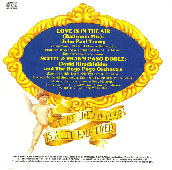 John Paul Young : Love Is In The Air (Ballroom Mix) (CD, Single)