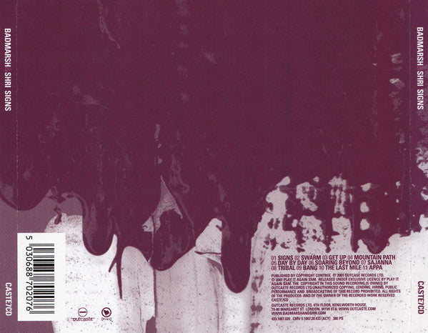 Badmarsh&Shri* : Signs (CD, Album)