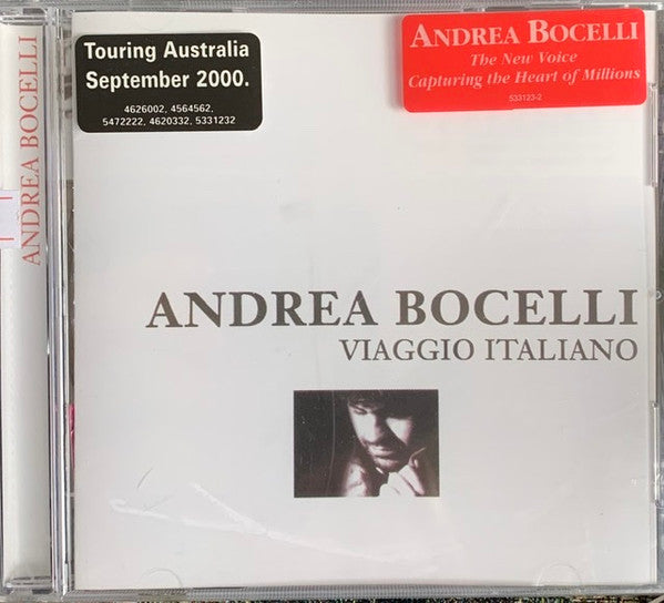 Andrea Bocelli : Viaggio Italiano (CD, Album)