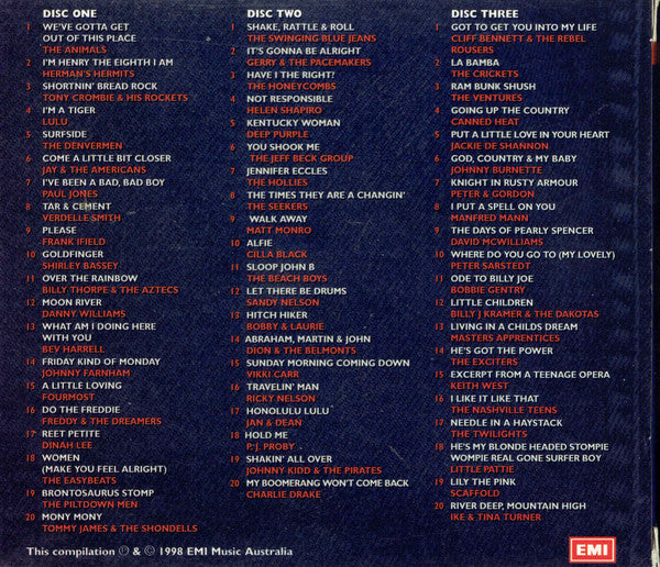 Various : Essential Sixties (3xCD, Comp)
