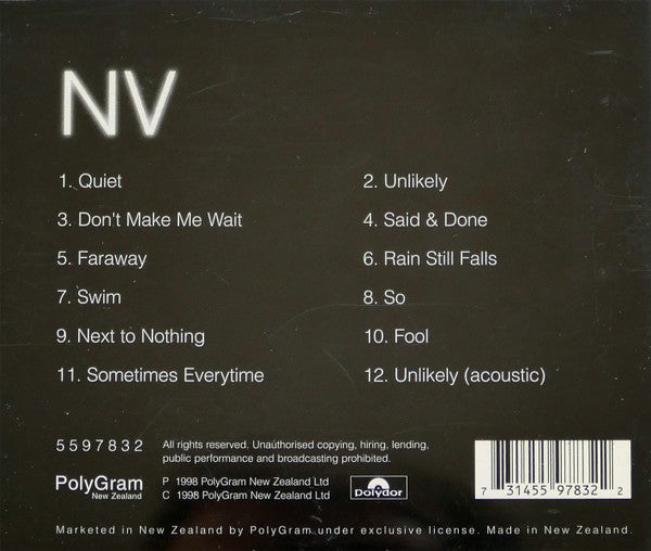 NV (4) : NV (CD, Album)