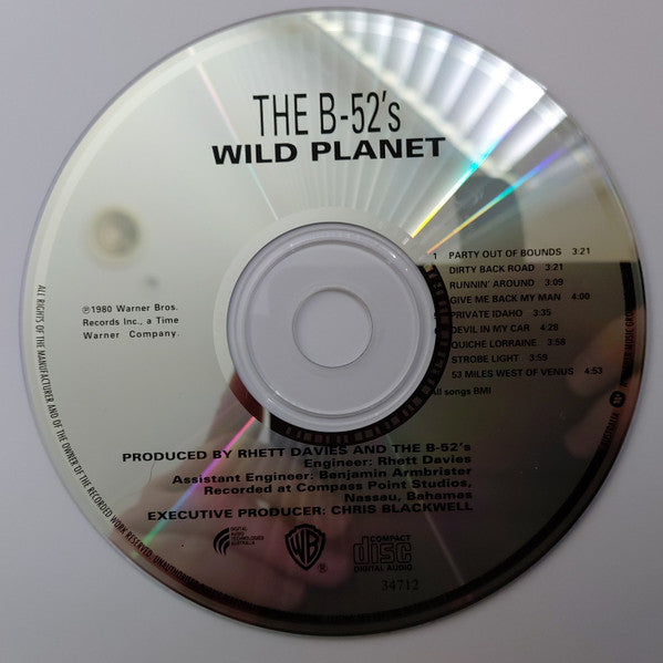 The B-52's : Wild Planet (CD, Album, RE)