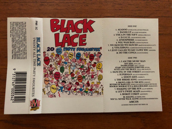 Black Lace : Twenty All Time Party Favourites (Cass, Comp)