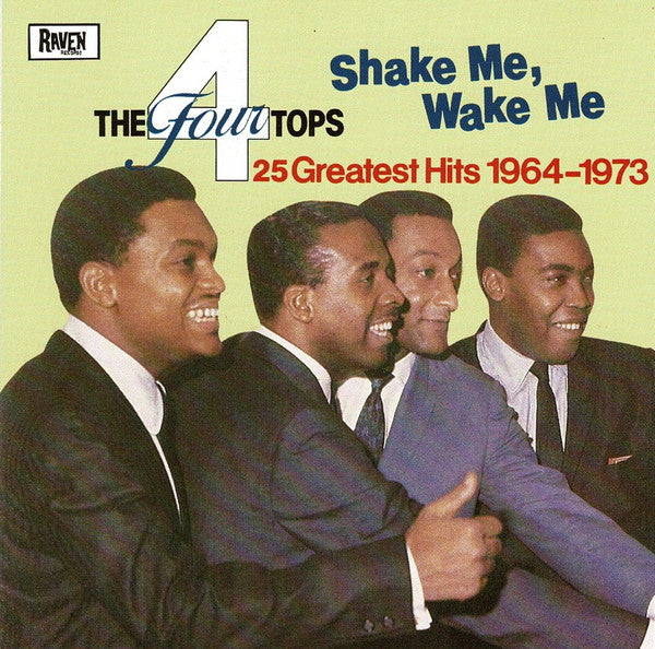Four Tops : Shake Me, Wake Me 25 Greatest Hits 1964-1973 (CD, Comp)