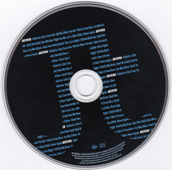Justin Timberlake : Justified (CD, Album)